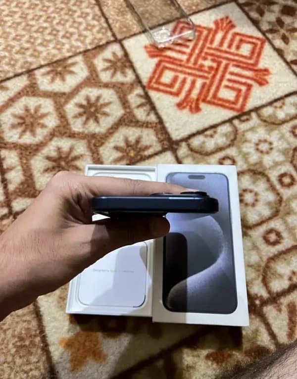 iphone 15 pro max 256gb non pta afctry unlock with box 5