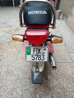 HONDA 70CC 2018