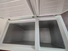 Haier double door deep freezer