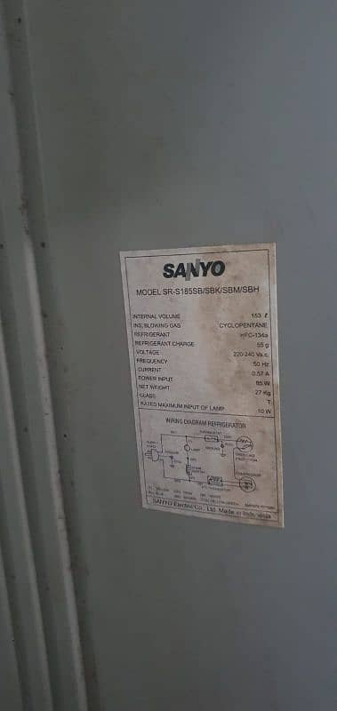 SANYO INDONESIAN Room FRIDGE /REFRIGERATOR 6