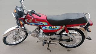 Honda CD 70 2024 model. . . . number ni laga hoa. . . . . urgent sale