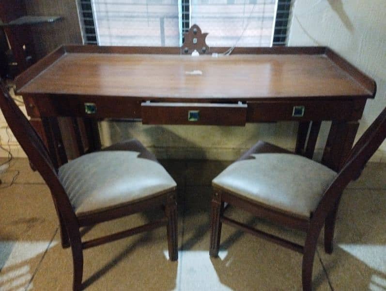 Study Table with 2 chairs for Sale 1