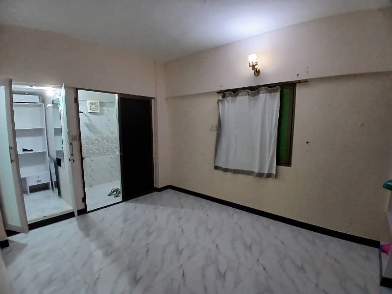 3 BED DRAWING DINING FLAT WITH ROOF FOR RENT IN GULISTAN E JAUHAR 3