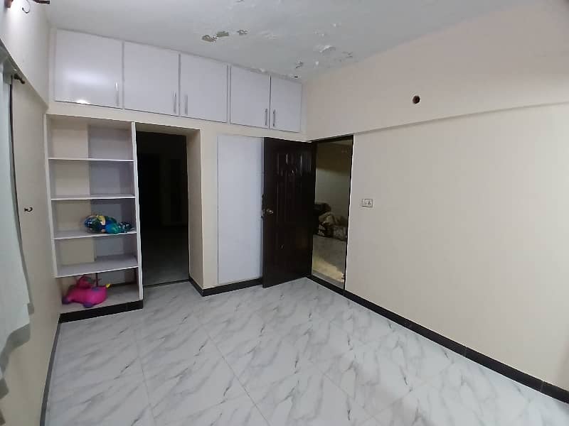 3 BED DRAWING DINING FLAT WITH ROOF FOR RENT IN GULISTAN E JAUHAR 0