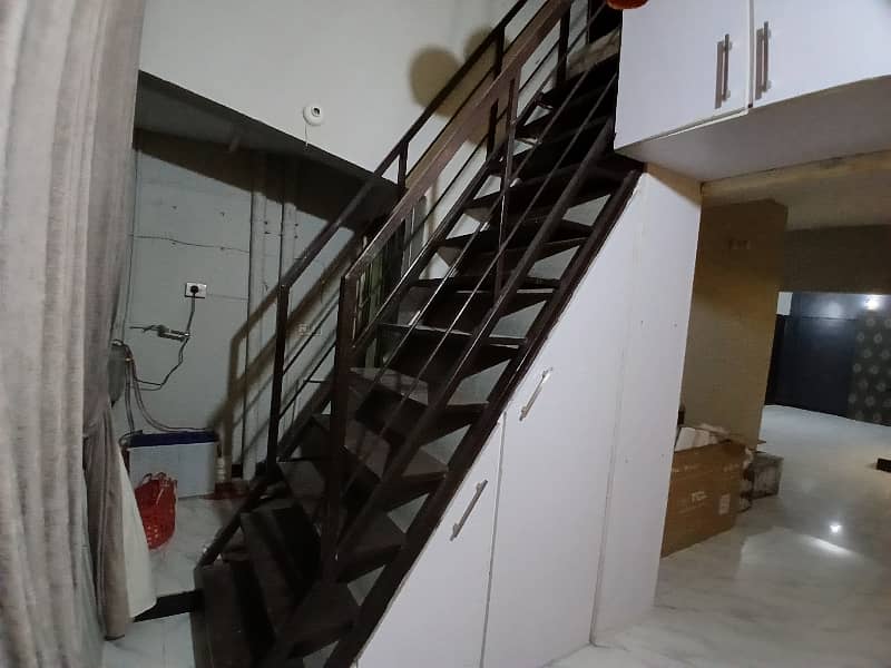 3 BED DRAWING DINING FLAT WITH ROOF FOR RENT IN GULISTAN E JAUHAR 8