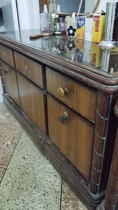 Side Table With Two Dressing Table