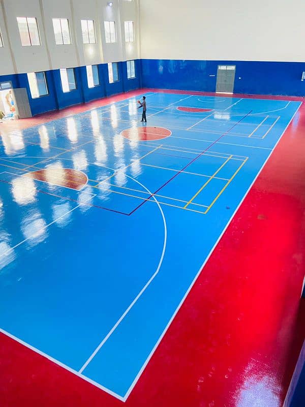 we deal in all kind sof sports and epoxy240 floorings for detail inbox 10