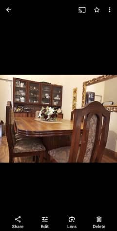 Dining Table and Dining Chair Wood