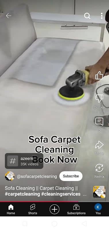 Sofa Carpet Rugs Chair Cleaning & water tank Cleaning, Dengue Spray 17