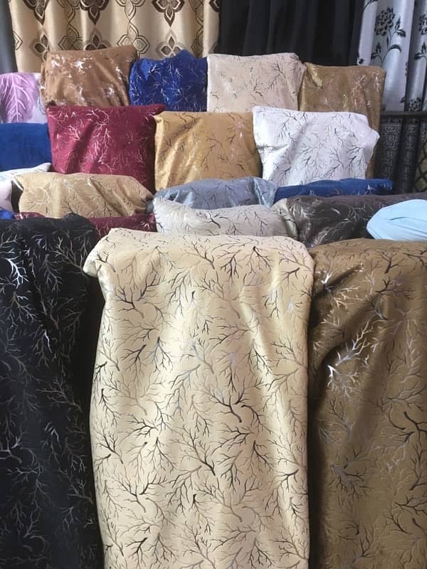 tekcher velvet curtains 4.5 chorai 9 lambai 1 0ic 7