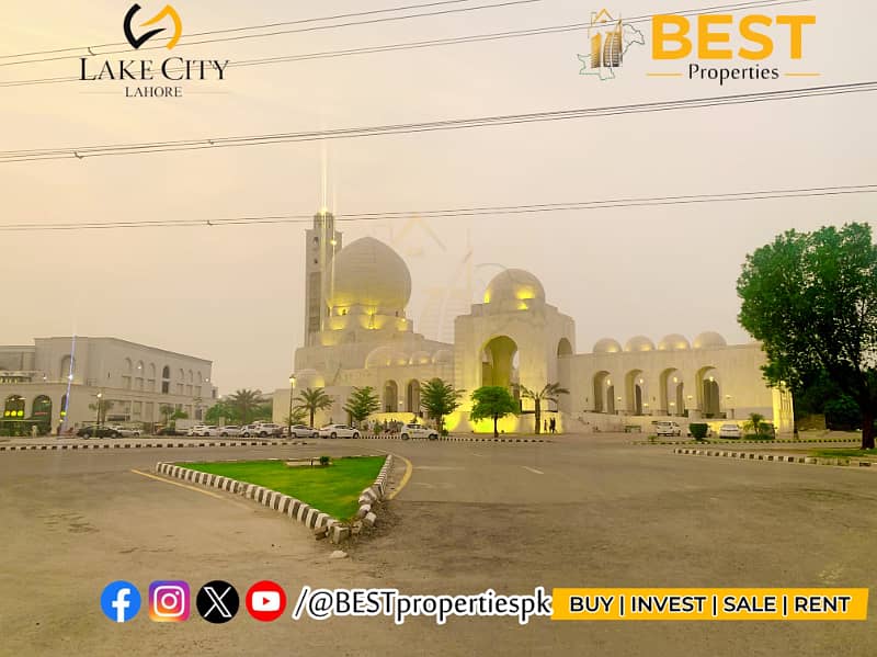 1 Kanal Plot in Golf Estate 1 Sector M 4 Lake City Lahore 0