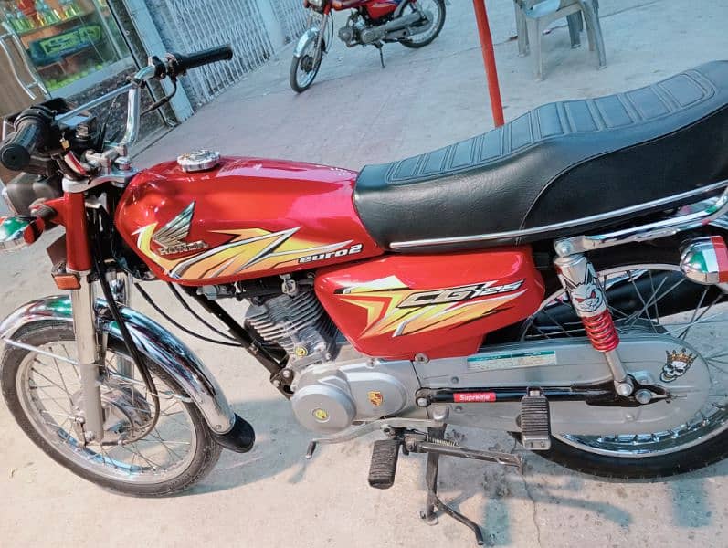 Honda 125 2021 model All Punjab number 2