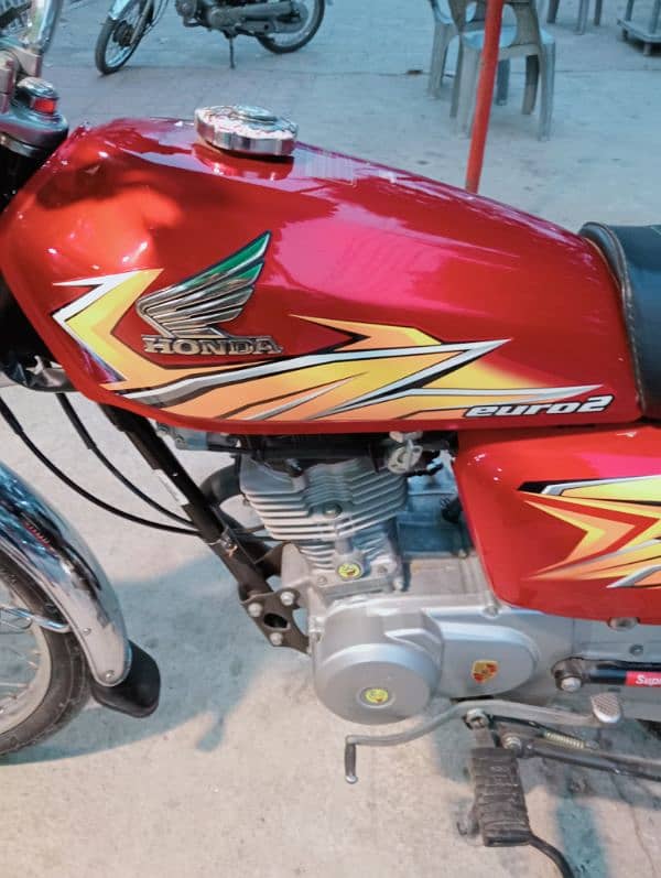 Honda 125 2021 model All Punjab number 3