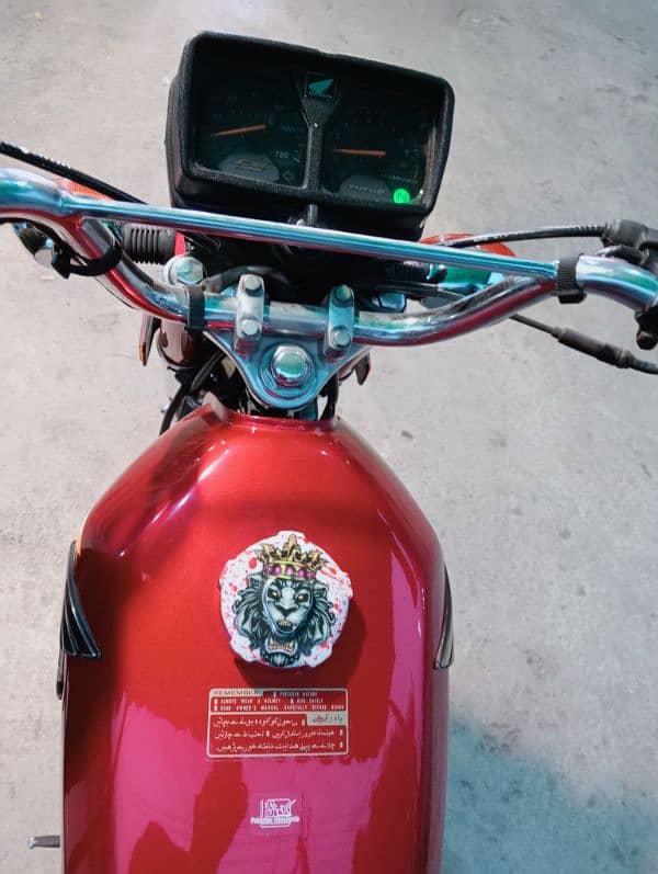 Honda 125 2021 model All Punjab number 5