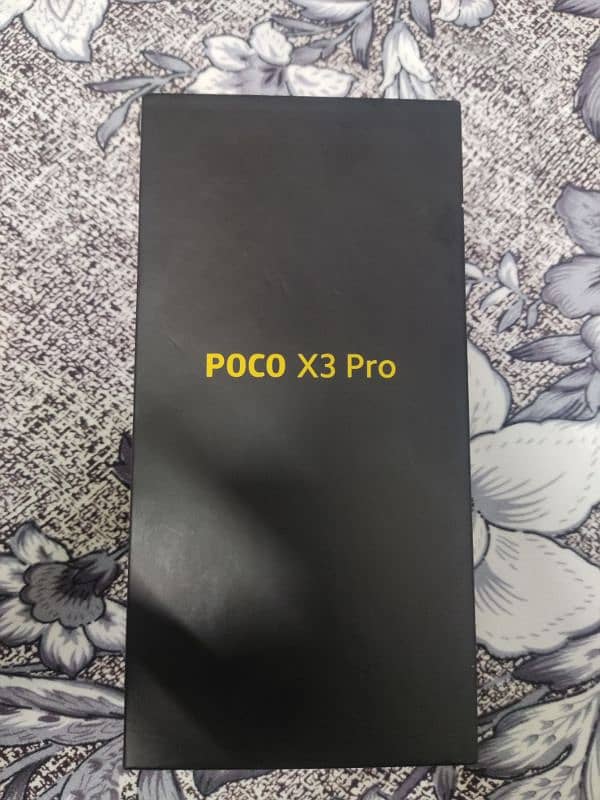 POCO X3 PRO 8/256 WITH FULL BOX 6