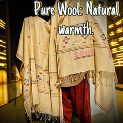 pure wool shalls