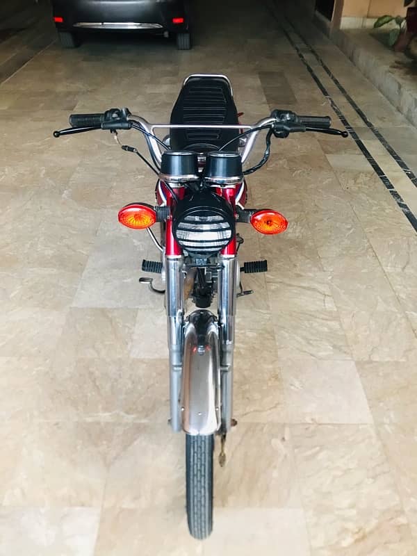 Honda CG 125 Ceramic Coated Bike 4