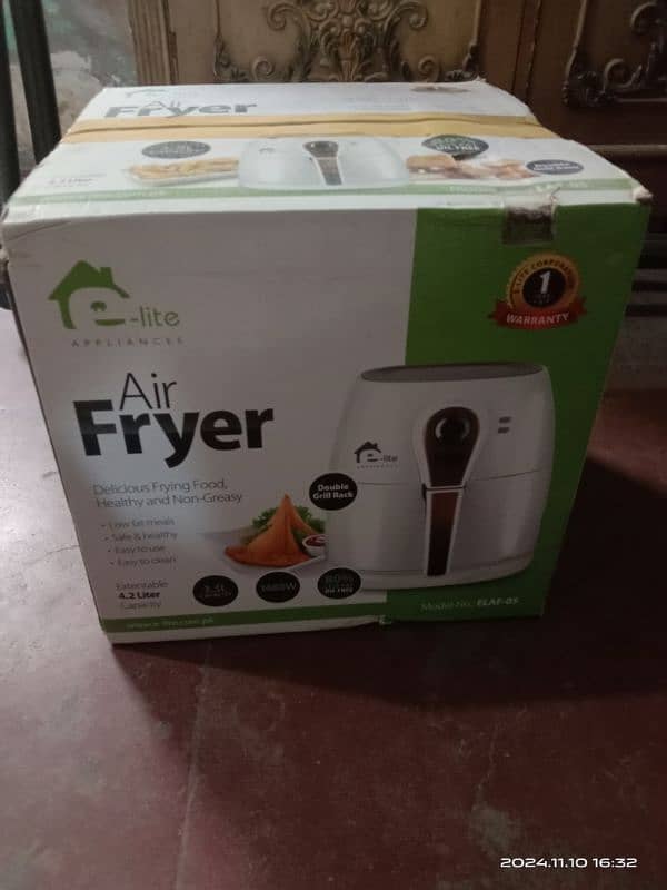 For Sale:Brand New Air Frier Elite 0