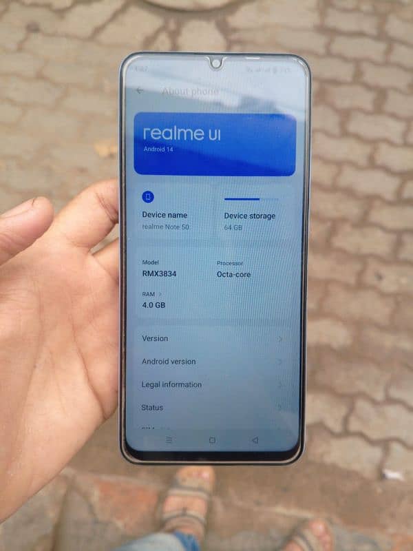 realme note50 4/64gb 22 month warranty 1