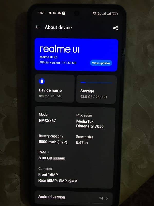 Realme 12 Plus 5g Box open 5