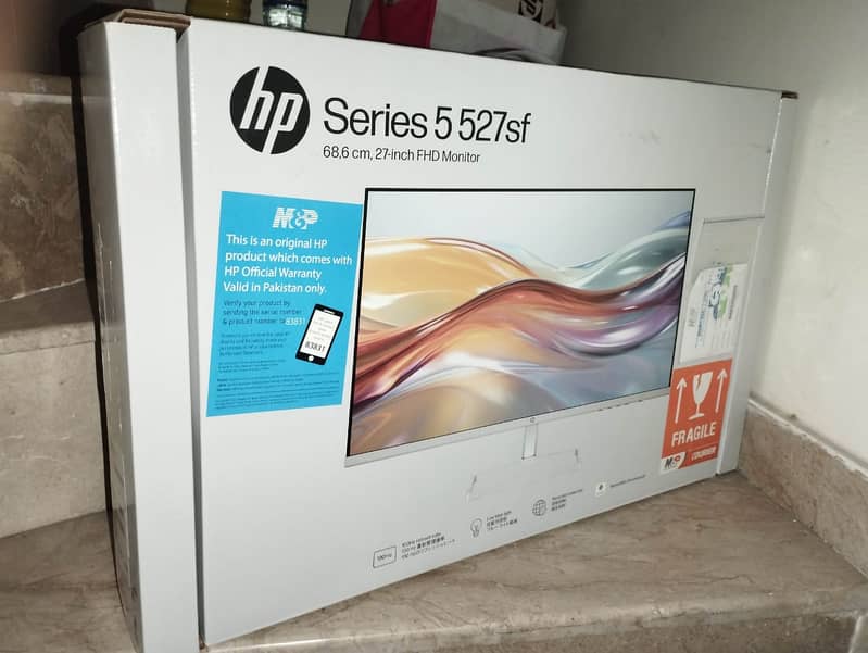 HP Series 5 27 inch FHD Monitor - 527sf-10 Month Warranty with card 1