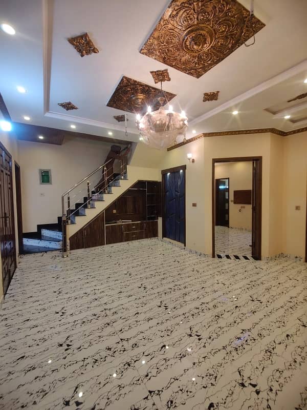 5 Marla Brand New Double Storey Luxury Solid Construction Owner Built Leatest Spanish Style House Available For Sale In Johertown Lahore With Original Pics 1