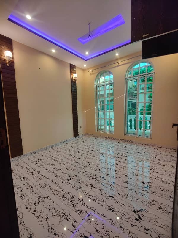 5 Marla Brand New Double Storey Luxury Solid Construction Owner Built Leatest Spanish Style House Available For Sale In Johertown Lahore With Original Pics 4