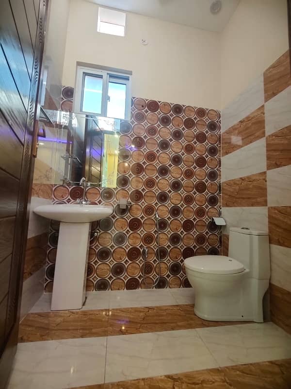 5 Marla Brand New Double Storey Luxury Solid Construction Owner Built Leatest Spanish Style House Available For Sale In Johertown Lahore With Original Pics 11