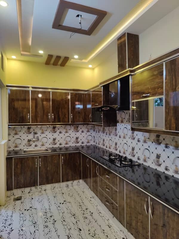 5 Marla Brand New Double Storey Luxury Solid Construction Owner Built Leatest Spanish Style House Available For Sale In Johertown Lahore With Original Pics 16