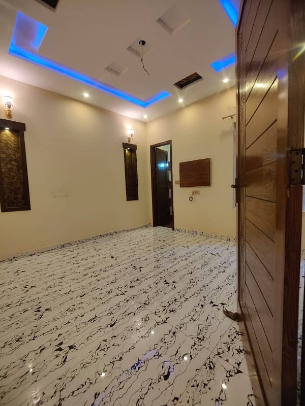 5 Marla Brand New Double Storey Luxury Solid Construction Owner Built Leatest Spanish Style House Available For Sale In Johertown Lahore With Original Pics 22