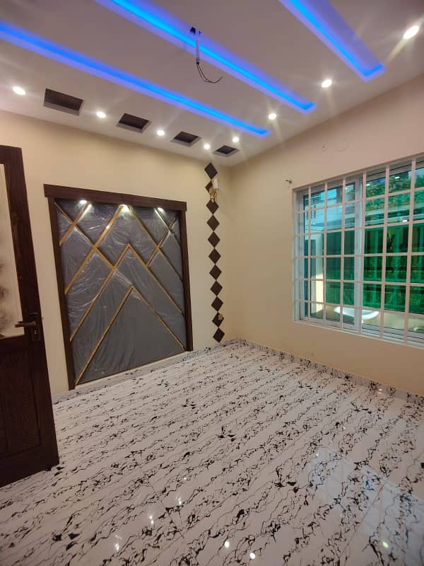 5 Marla Brand New Double Storey Luxury Solid Construction Owner Built Leatest Spanish Style House Available For Sale In Johertown Lahore With Original Pics 24