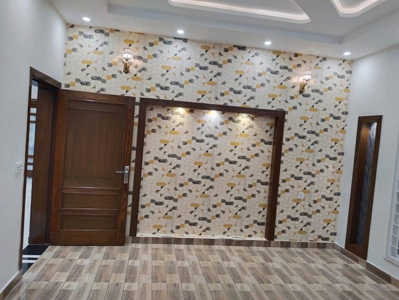 VIP 10 MARLA BRAND NEW Luxury Spanish Style Standard Demention Double Storey Double Unit House Available For Sale In Architect Engineering Housing Society Near UCP University Joher Town Lahore With Original Pics 25