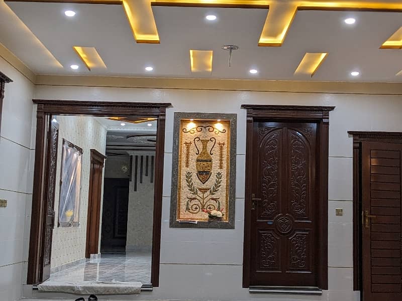 12 MARLA BRAND NEW Luxury Ultra-Modern Style Double Storey House Available For Sale In Johar Town Lahore Standard Dimension Vip Canal Location 45