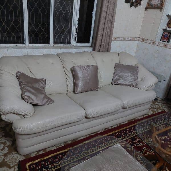 7 SEATER SOFA SET + Center Table set 1