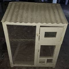 Wooden cage