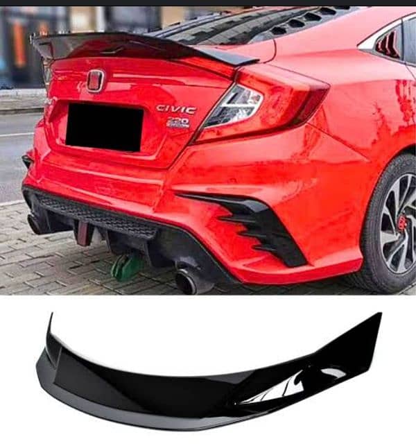 Civic Ductail Spoiler 0