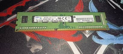 4gb ddr3 1600mhz ram for pc and desktop Samsung hp ram