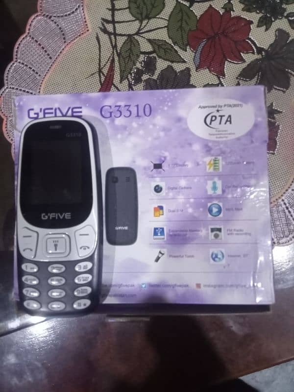 G,Five 3310 just 1 month use 0