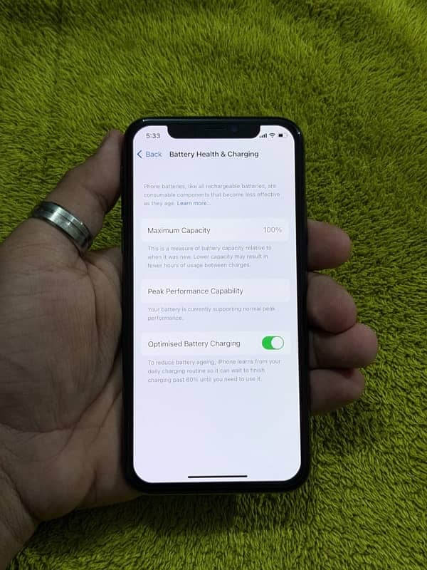 IPhone X 64GB PTA Official Approved 5