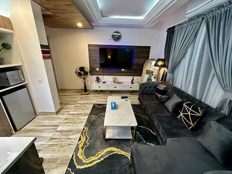 1 Bed Furnished Living Fully Luxery Apartement Available For Sale In Spring Appartement Near Shahkam Chowk Bahria Town Road Lahore By Fast Property Services Real Estate And Builders Lahore. 11