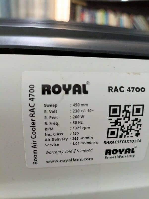 Air Cooler | Royal Room Air Cooler. 4