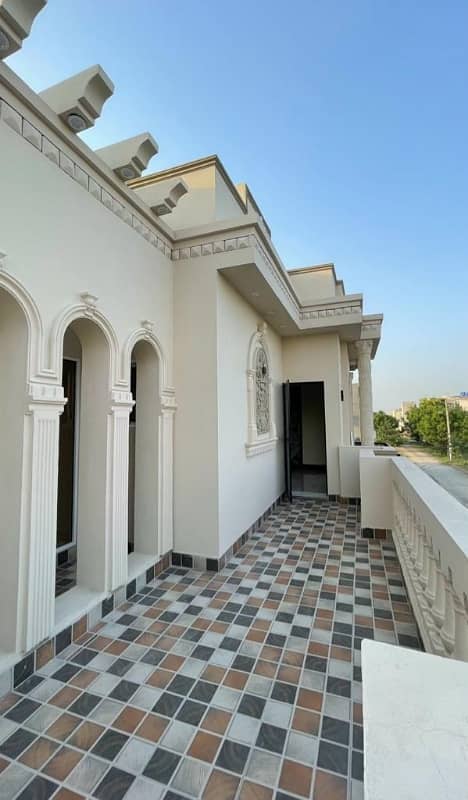 10 Marla Brand New Luxury Stylish Spanish Style House Double Storey First Entry Available For Sale In Valencia Town Lahore 10