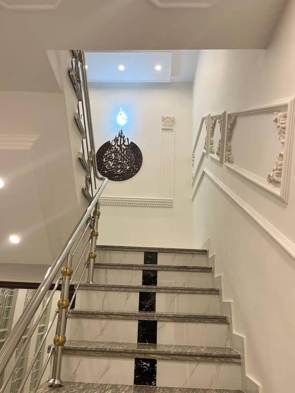 10 Marla Brand New Luxury Latest Accommodation Spanish Style Luxury House First Entry Owner Built Available For Sale In PIA Housing Society Near Johar Town Lahore 3