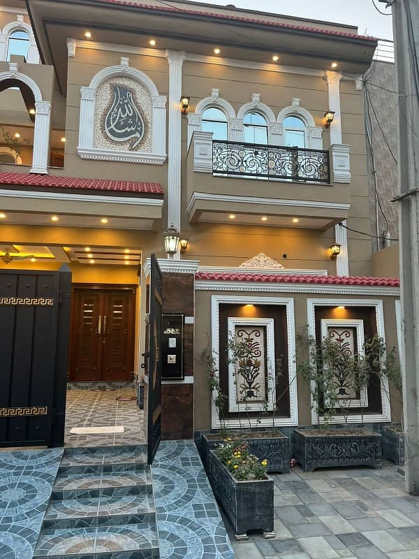 10 Marla Brand New Luxury Latest Accommodation Spanish Style Luxury House First Entry Owner Built Available For Sale In PIA Housing Society Near Johar Town Lahore 43