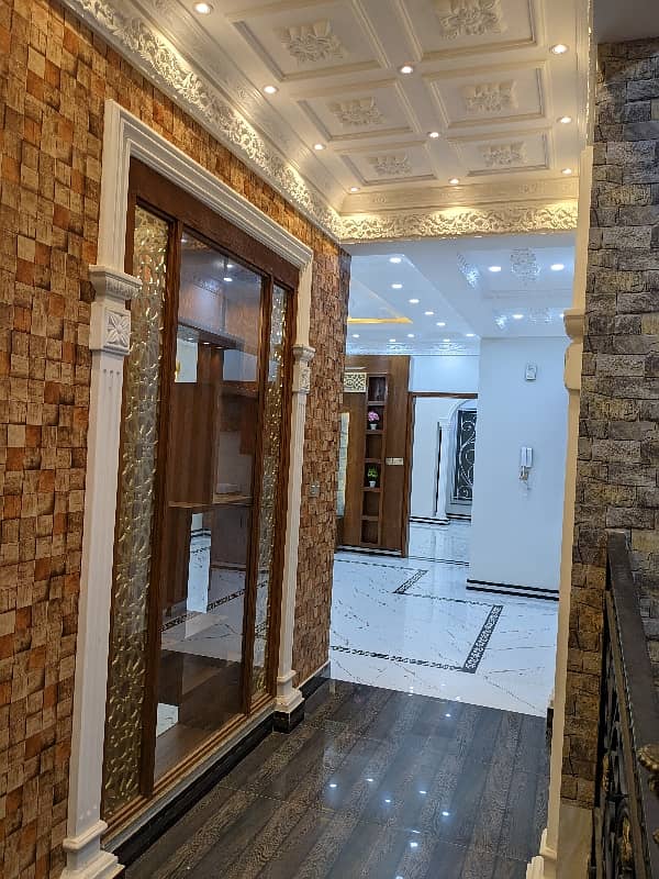 12 Marla Facing Park Brand New Luxury Vip Latest Spanish Style Triple Storey House Available For Sale In Johar Town Lahore 2