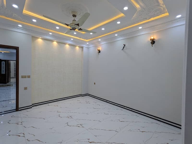 12 Marla Facing Park Brand New Luxury Vip Latest Spanish Style Triple Storey House Available For Sale In Johar Town Lahore 12