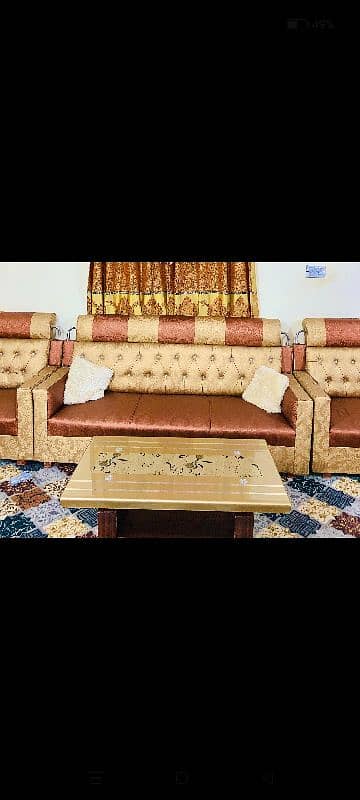 Beautiful rexine Sofa Set (5 Seats) 0