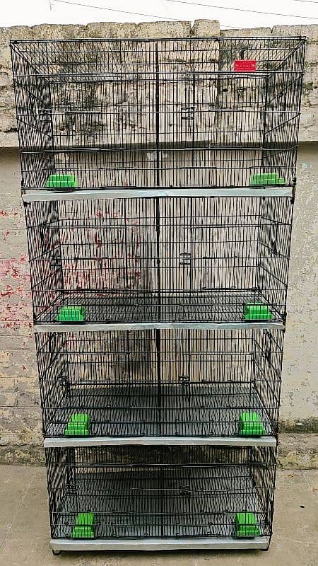 Zarar 8 portions folding cage for sale size 3*1.5*1.5 0