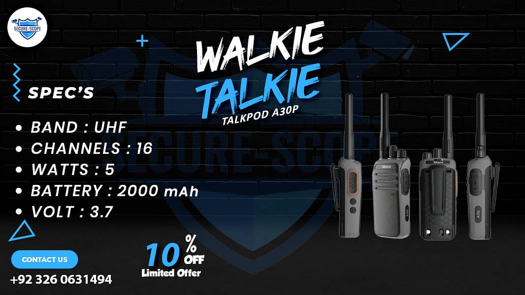 WALKIE TALKIE | Wireless Set | Hiking items | Adventure Gear | BF 888 7