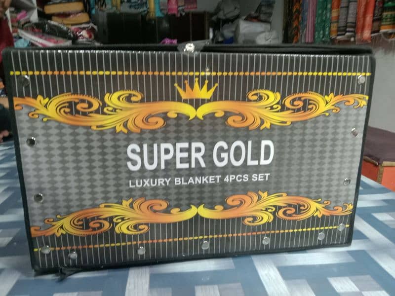 Luxury Blanket 4pcs Set 6